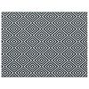 vidaXL Outdoor Rug ARAKIL Black and white 300 x 400 cm PP