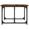 vidaXL Coffee Table Smoked Oak 90x50x35 cm Engineered Wood