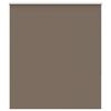vidaXL Roller Blind Blackout Coffee 135x150 cm Fabric Width 131.6 cm Polyester