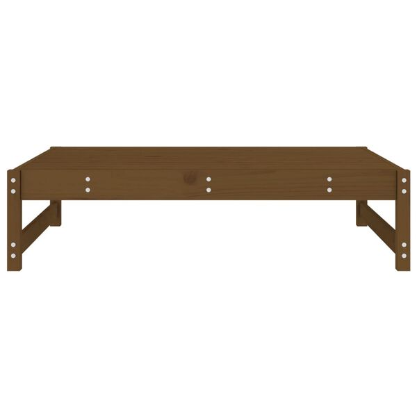 vidaXL Garden Footstool Honey Brown 120x80 cm Solid Wood Pine