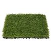 vidaXL Artificial Grass Tiles 22 pcs Green 30x30 cm