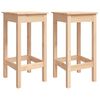 vidaXL 3 Piece Garden Bar Set Solid Wood Pine
