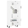 vidaXL Highboard White 69.5x34x180 cm Engineered Wood
