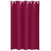 vidaXL Blackout Curtains with Rings 2 pcs Wine Red 175 x 140 cm