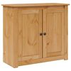 vidaXL Aquarium Stand PANAMA Brown 81 x 36 x 73 cm Solid Pine Wood