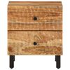 vidaXL Bedside Cabinet 40x33x46 cm Solid Wood Acacia