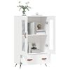 vidaXL Highboard White 69.5x31x115 cm Engineered Wood