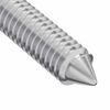 vidaXL Screw 2 pcs Silver M6 x 100 mm Steel