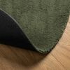 vidaXL Rug HUARTE Short Pile Soft and Washable Forest Green &Oslash; 160 cm