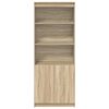 vidaXL Highboard Sonoma Oak 70x35x180 cm Engineered Wood
