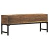 vidaXL Bench 120 cm Solid Reclaimed Wood