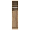 vidaXL Bathroom Cabinet with Roll Holder Artisan Oak 20.5x22x90 cm