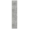 vidaXL Slim Storage Cabinet Concrete Grey 45x42.5x225 cm Engineered Wood