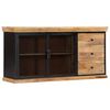 vidaXL Sideboard 150x40x75 cm Solid Mango Wood