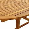 vidaXL 7 Piece Garden Dining Set Solid Wood Acacia and Textilene