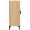 vidaXL Sideboard Sonoma Oak 34.5x34x90 cm Engineered Wood