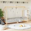 vidaXL Kids Bed Frame 80x200 cm Solid Wood Pine