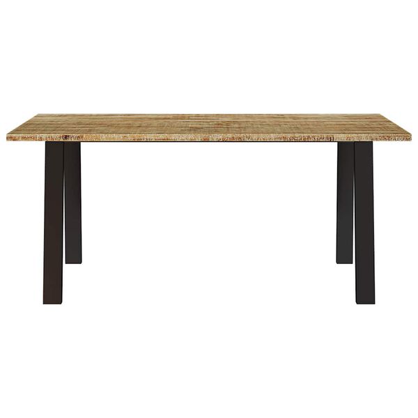 vidaXL Dining Table 150x90x75 cm Solid Wood Acacia