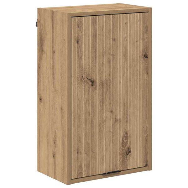 vidaXL Bathroom Cabinet Wall-mounted Artisan Oak 39 x 23.5 x 65 cm