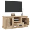 vidaXL TV Cabinet Sonoma Oak 100x35.5x45 cm Engineered Wood