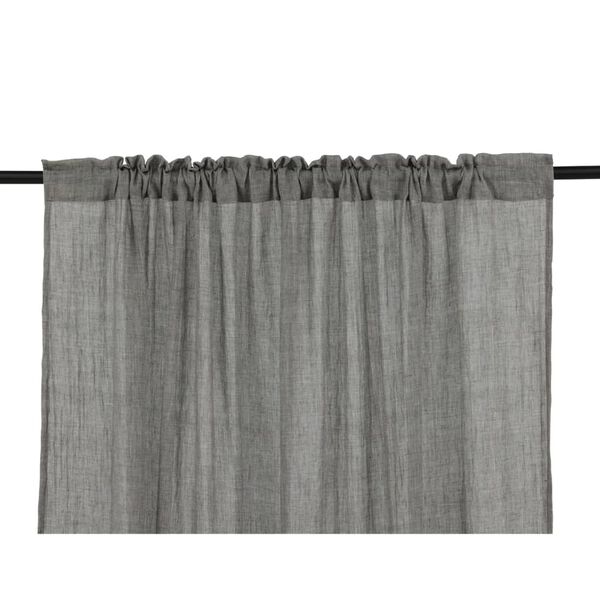 Venture Home Curtain Elena 240x135 cm Polyester Dark Grey