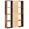 vidaXL Room Divider/Book Cabinet Old Wood 100x24x140 cm Engineered Wood