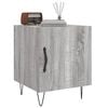 vidaXL Bedside Cabinets 2 pcs Grey Sonoma 40x40x50 cm Engineered Wood