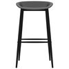 vidaXL Bar Chairs 2 pcs Grey