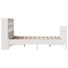 vidaXL Bed Frame without Mattress White 160x200 cm Solid Wood Pine