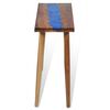 vidaXL Console Table Teak Resin 100x35x75 cm