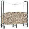 vidaXL Firewood Rack Anthracite 120x35x120 cm Steel