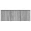 vidaXL TV Cabinet Grey Sonoma 80x34x30 cm Engineered Wood