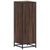 vidaXL Bathroom Cabinet Brown Oak 35x37.5x100 cm Engineered Wood