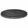 vidaXL Table Top Black &Oslash;50x2.5 cm Marble