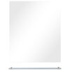 vidaXL Wall Mirror with Shelf 50x60 cm Tempered Glass