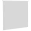 vidaXL Roller Blind Blackout White 165x130 cm Fabric Width 161.6 cm Polyester