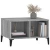 vidaXL Coffee Table Grey Sonoma 60x50x36.5 cm Engineered Wood
