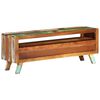 vidaXL TV Cabinet Multicolour 110x30x40 cm Solid Reclaimed Wood