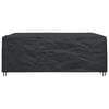 vidaXL Furniture Cover Plain Black 300 x 250 x 70 cm 210D