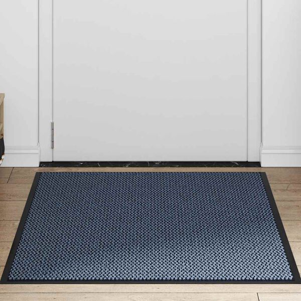 vidaXL Doormat Blue 90x150 cm