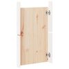 vidaXL Outdoor Kitchen Doors MEPPEL White 50x9x82 cm Solid Wood Pine