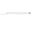 vidaXL Awning Frame with LED Strip Lights White 500 x 300 cm Aluminium