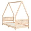 vidaXL Kids Bed Frame 80x160 cm Solid Wood Pine