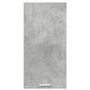 vidaXL Hanging Cabinet Concrete Grey and White 40 x 31 x 80 cm