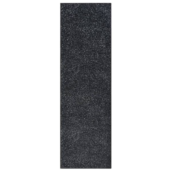 vidaXL Runner Rug BCF Anthracite 100x350 cm