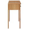 vidaXL Dressing Table 110x40x75 cm Solid Oak Wood