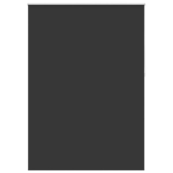 vidaXL Roller blind blackout 144.4x230 cm Fabric Width 140 cm black