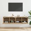 vidaXL TV Wall Cabinets Wall-mounted 2 pcs Artisan Oak 60 x 30 x 30 cm