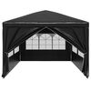vidaXL Party Tent 3x6 m Anthracite