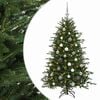 vidaXL Artificial Christmas Tree with Bauble 120 cm 150 LEDs